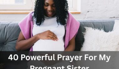 Prayer For My Pregnant Sister