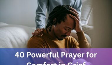 Prayer for Comfort in Grief