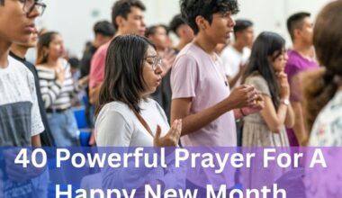 Prayer For A Happy New Month