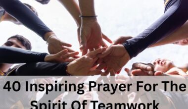 Prayer For The Spirit Of Teamwork