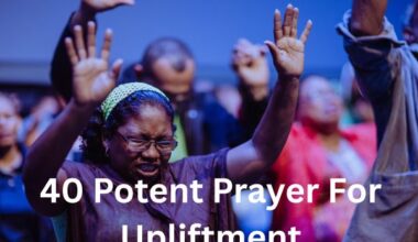 Prayer For Upliftment