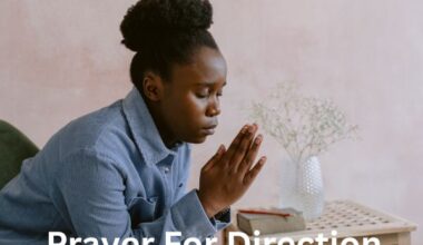 Prayer For Direction