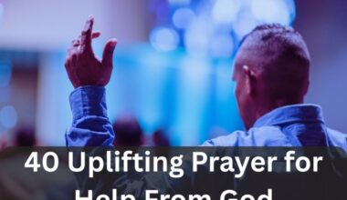 Prayer for Help From God